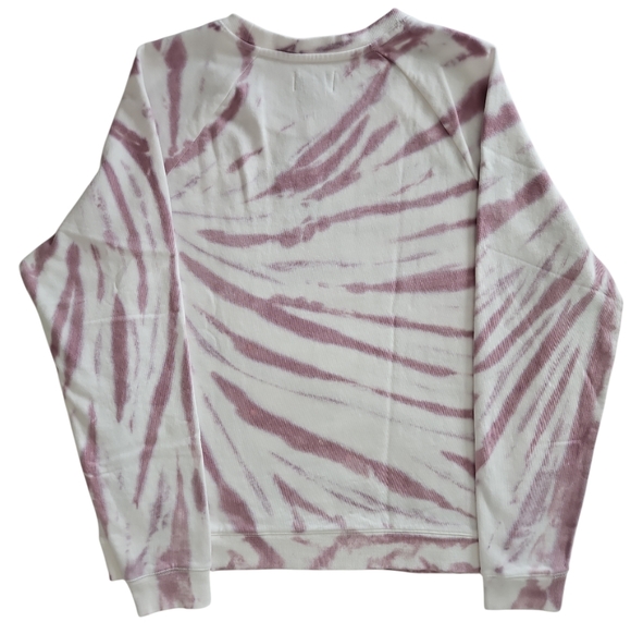 Lucky Brand Sweatshirt Sz L Purple White - Picture 4 of 7